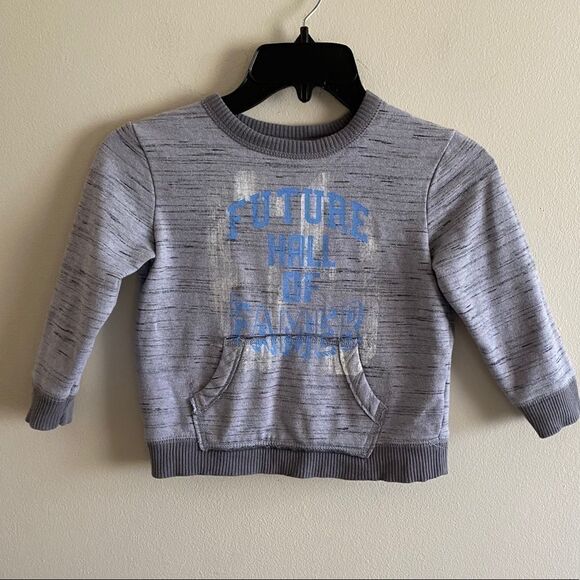 Cherokee Crew Neck Gray Sweatshirt - Picture 2 of 7